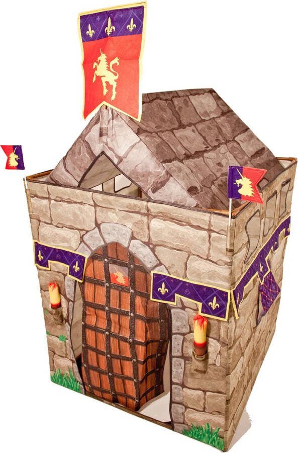Geronimo Games Traditional Garden Games Ridder Speeltent Inclusief Accessoires Geschikt vanaf 3 Jaar