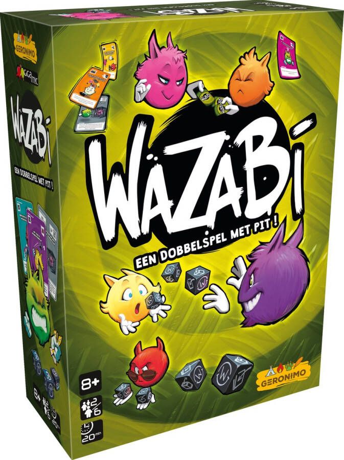 Geronimo Games Wazabi Dobbelspel Familiespel