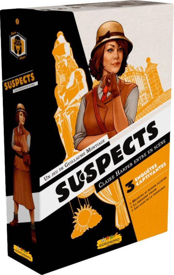 Geronimo Games Suspects Detectivespel 1-6 spelers Vanaf 10 jaar