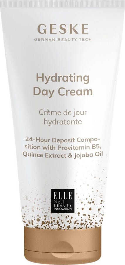 GESKE Hydraterende dagcrème Gezichtsverzorging voor de dag Dagelijks Alle huidtypes Vochtinbrengende crème Dierproefvrije vegan formule Een aanvulling op SmartAppGuided™-apparaten