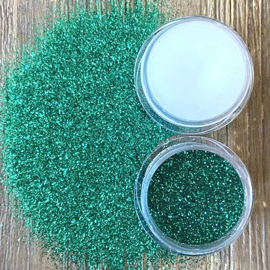 GetGlitterBaby Groene Fijne Poeder Biologische Biologisch Milieuvriendelijke afbreekbare Festival Glitters voor Lichaam en Gezicht Jewels Vegan Bio Biodegradable Face Body Glitter Glue Groen + Huid Lijm
