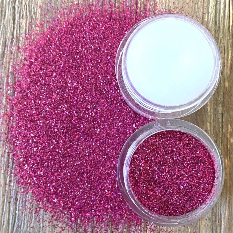 GetGlitterBaby Roze Fijne Poeder Biologische Biologisch Milieuvriendelijke afbreekbare Festival Glitters voor Lichaam en Gezicht Jewels Vegan Bio Biodegradable Face Body Glitter Glue + Huid Lijm