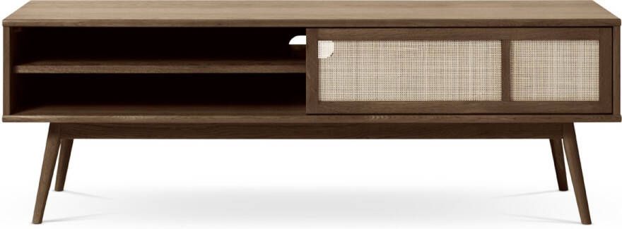 Gewoonstijl Olivine Boas houten tv meubel gerookt eiken 150 x 45 cm