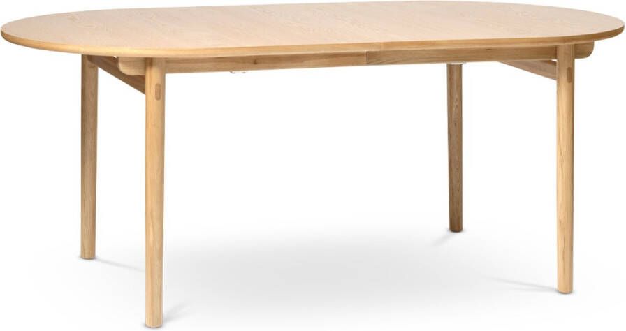 Gewoonstijl Olivine Kjeld verlengbare houten eettafel naturel 190 x 100 cm
