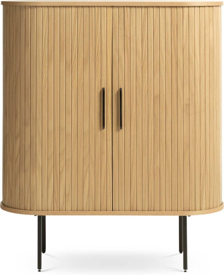 Gewoonstijl Olivine Lenn houten opbergkast naturel 118 x 100 cm