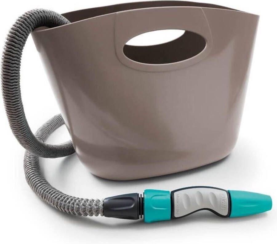 G. F. Garden G.F. Garden Aqua Pop Uitrekbare tuinslang Grijs 15 meter