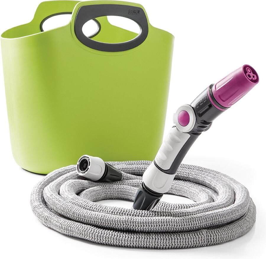 G. F. Garden G.F. Garden Aqua Pop Uitrekbare tuinslang Lime 30 meter