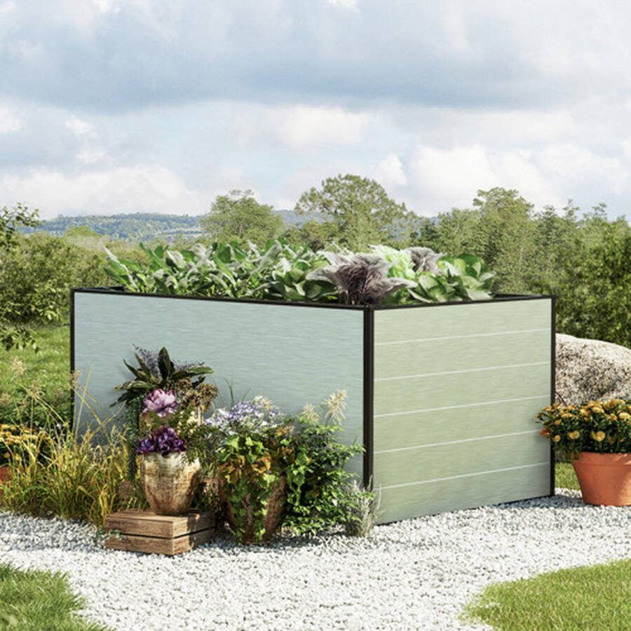 GFP 150 x 99 x 77 cm Moestuinbak Standard Christina Aluminium (geanodiseerd)