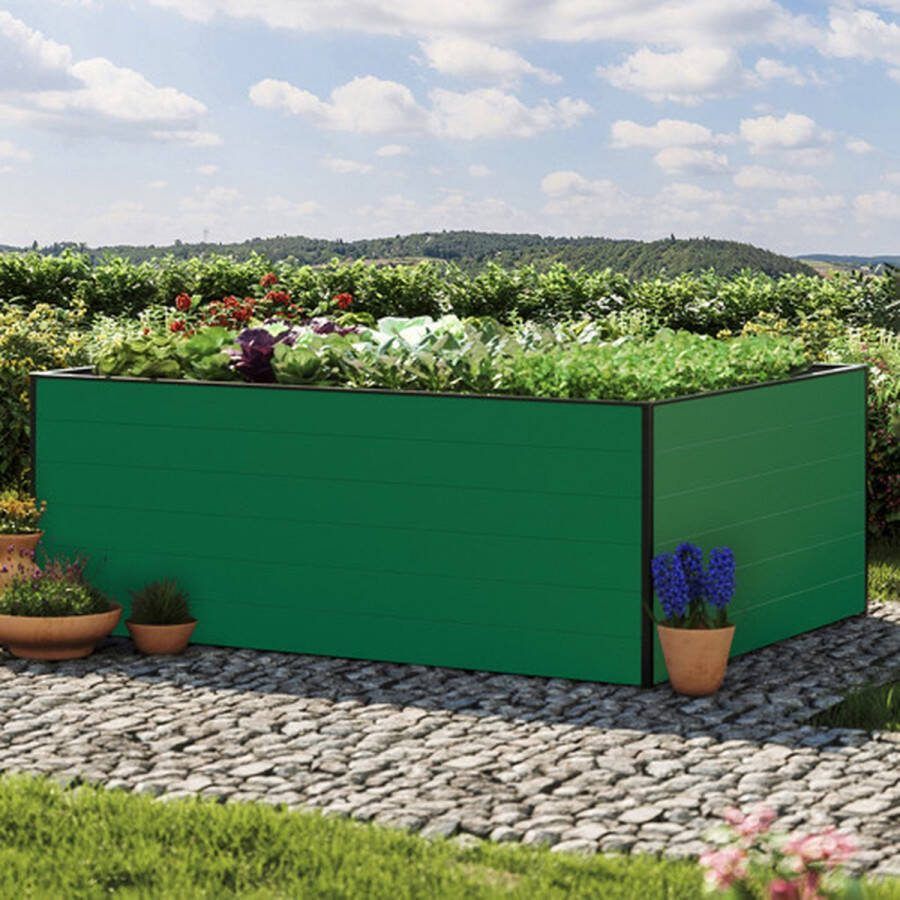 GFP 195 x 150 x 77 cm Moestuinbak Standard Christina Groen