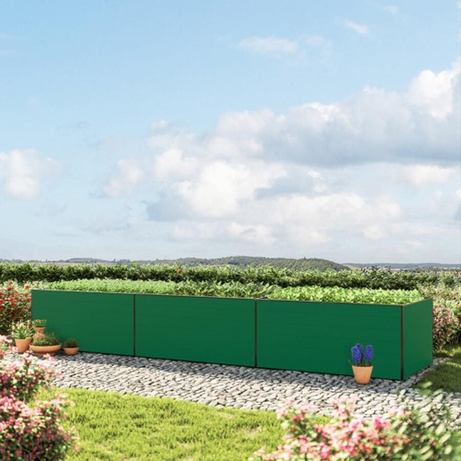 GFP 490 x 77 x 77 cm Moestuinbak Kingsize Daniela Groen