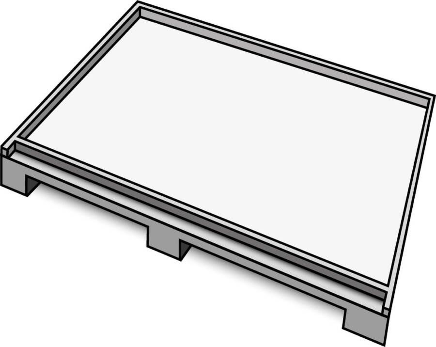 GFP Vloer voor Tuinschuur Manuel 291x221x212 cm Accessoires Vloerplaten