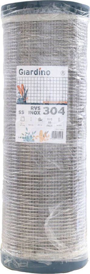 Giardino Rvs 304 Gel.gaas 12.7 X 1.6mm X 100cm X 25m