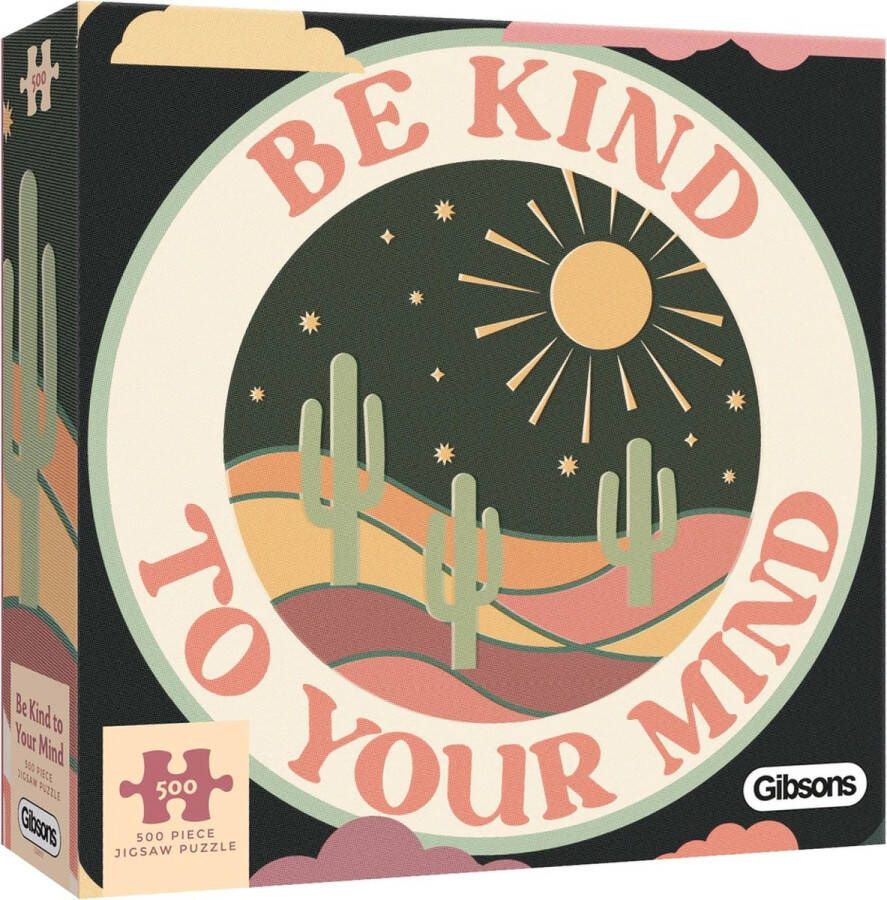 Gibsons Be Kind to Your Mind Geschenkverpakking (500)