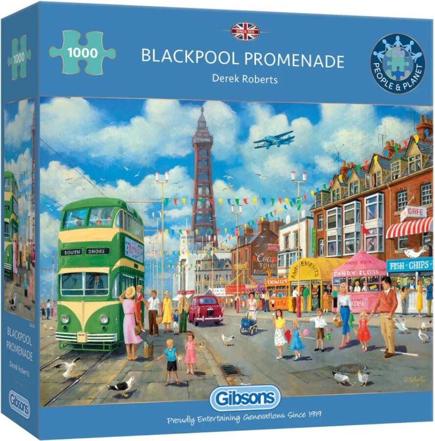 GIBSON&apos;S Gibsons Blackpool Promenade (1000)