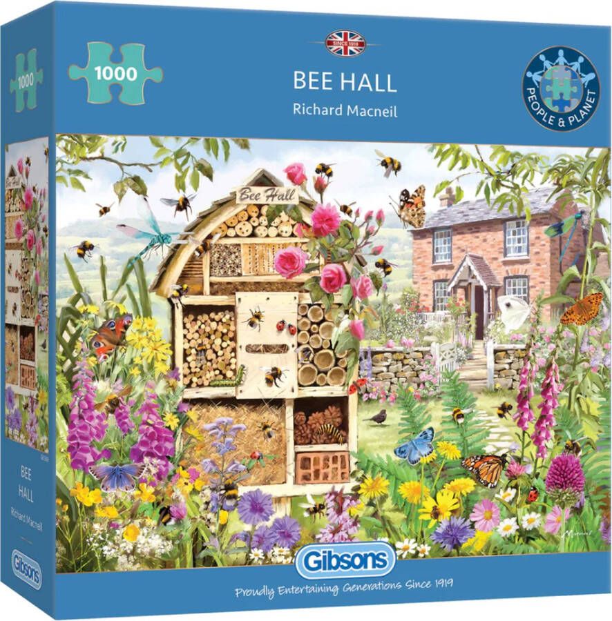 Gibsons Puzzles Gibsons puzzel Bee Hall (1000)