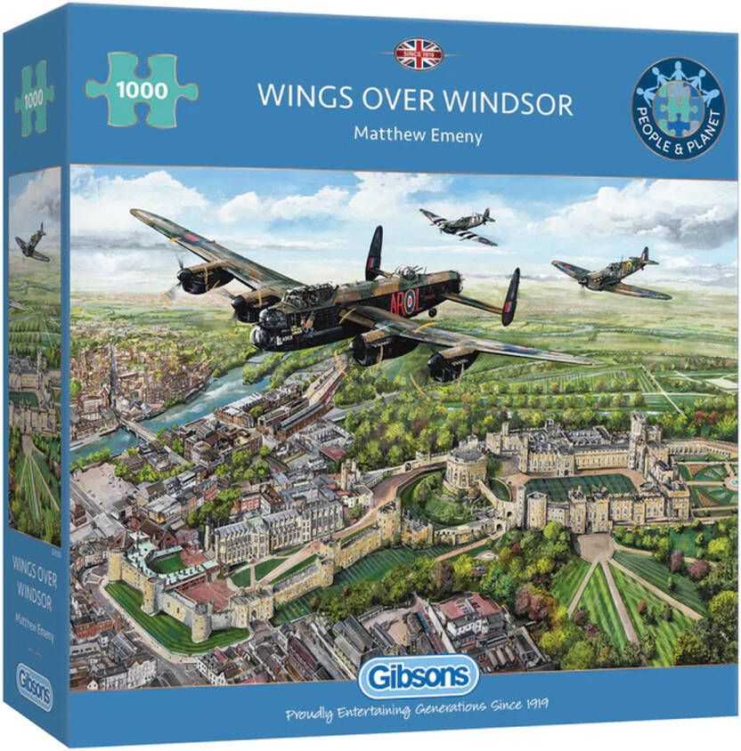 Gibsons Vleugels boven Windsor (1000)