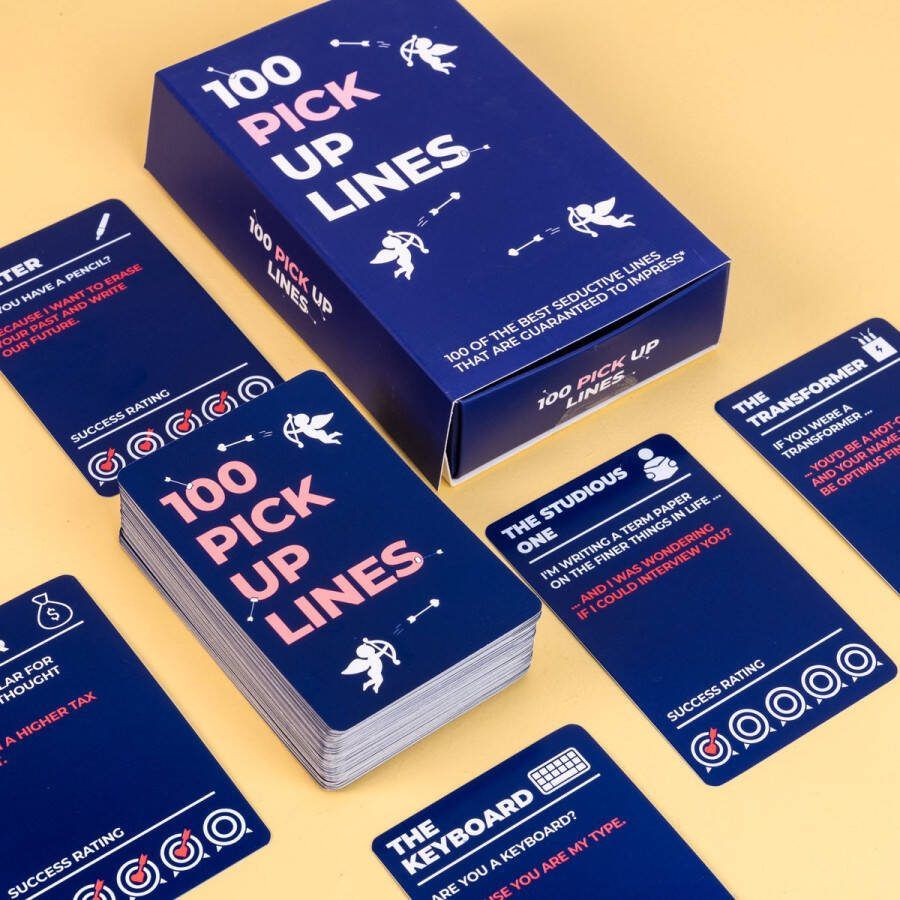 Gift Republic 100 Pick Up Lines Partyspel