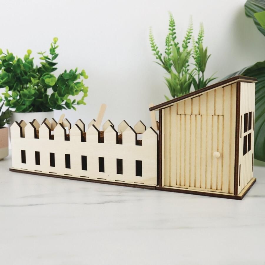 Gift Republic Mini Tuinhuisje Kruiden Kweekset