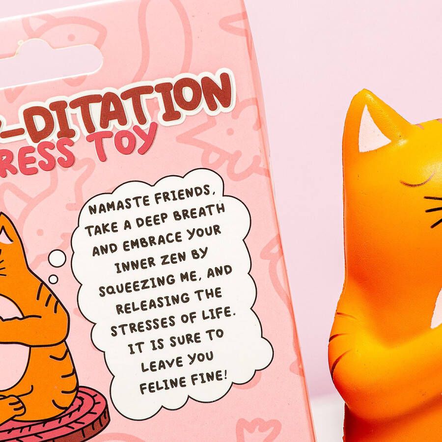 Gift Republic Meowditation Stressbal