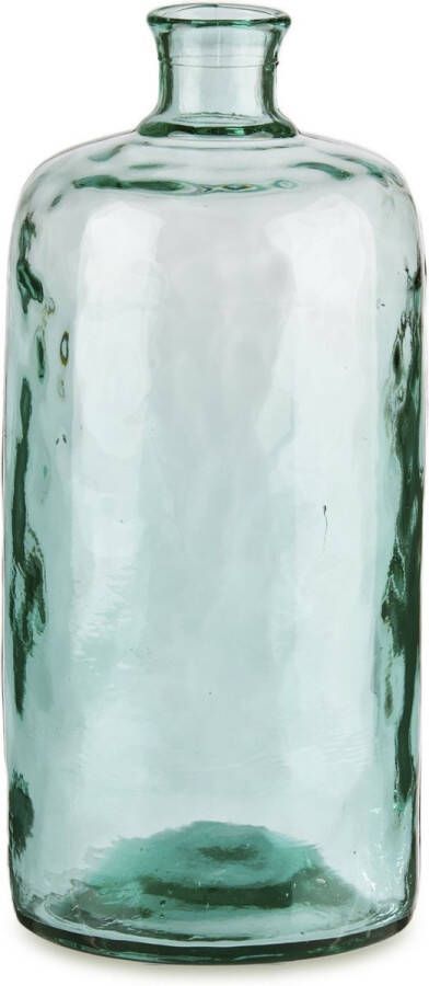 Giftdeco r Bloemenvaas Primavera transparant gerecycled glas D19 x H42 cm Vazen