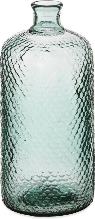 Giftdeco r Bloemenvaas Scubs transparant gerecycled glas D19 x H42 cm Vazen