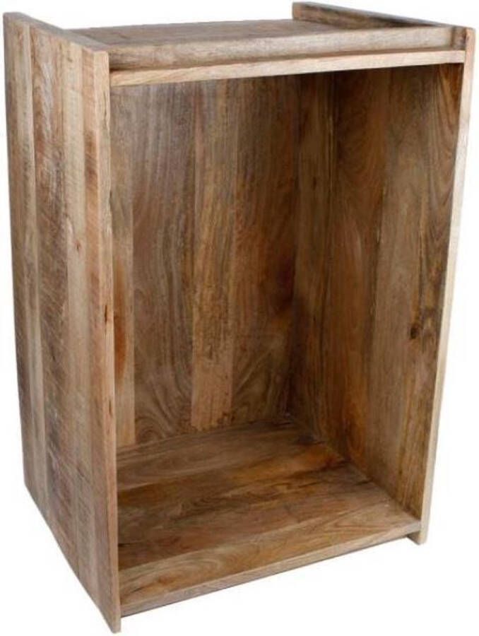 Gifts Amsterdam Decoratiekist Edgar 60 X 50 Cm Mango Hout Naturel