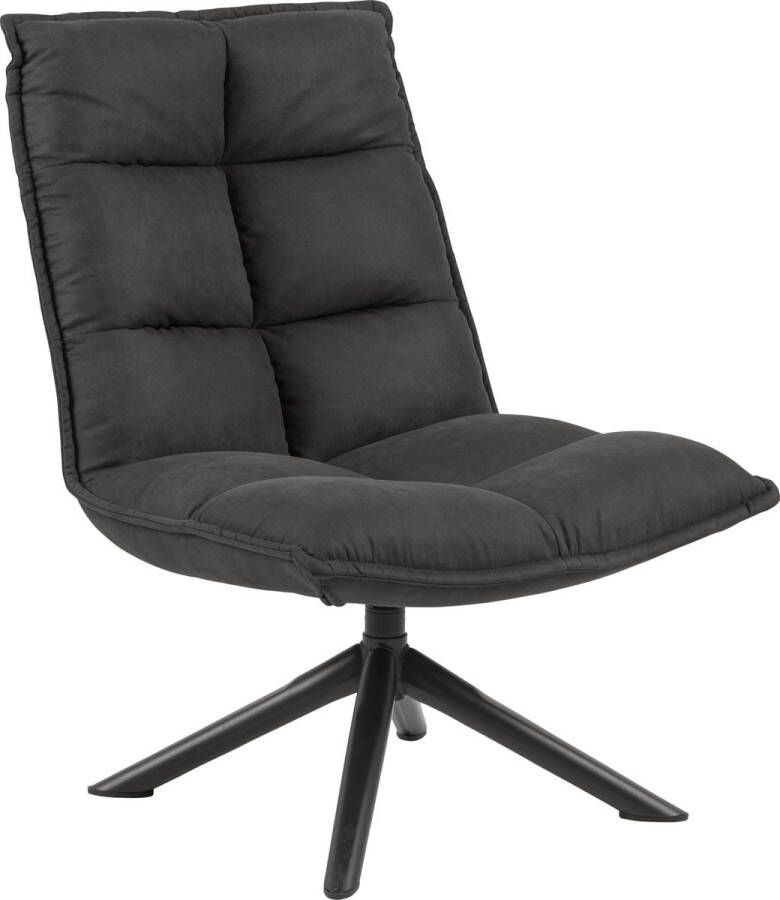 Bendt Fauteuil Loua Velvet Antraciet