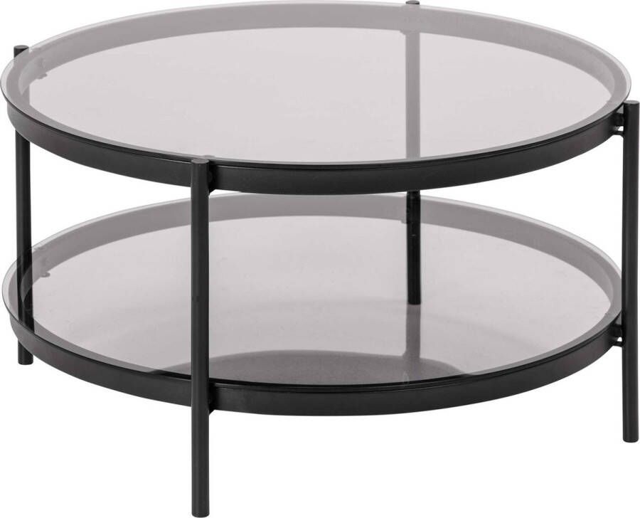 Leen Bakker Salontafel Bayo transparant 42xÃ˜75 cm