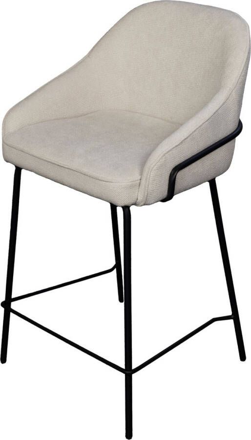 Giga Meubel Barkruk Beige Zithoogte 75cm Scandinavisch Stoel Maxime