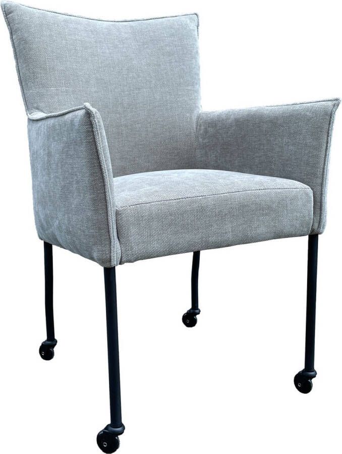 Meubeldumper Eetkamerstoel Valerie Rebel 26- Wielen