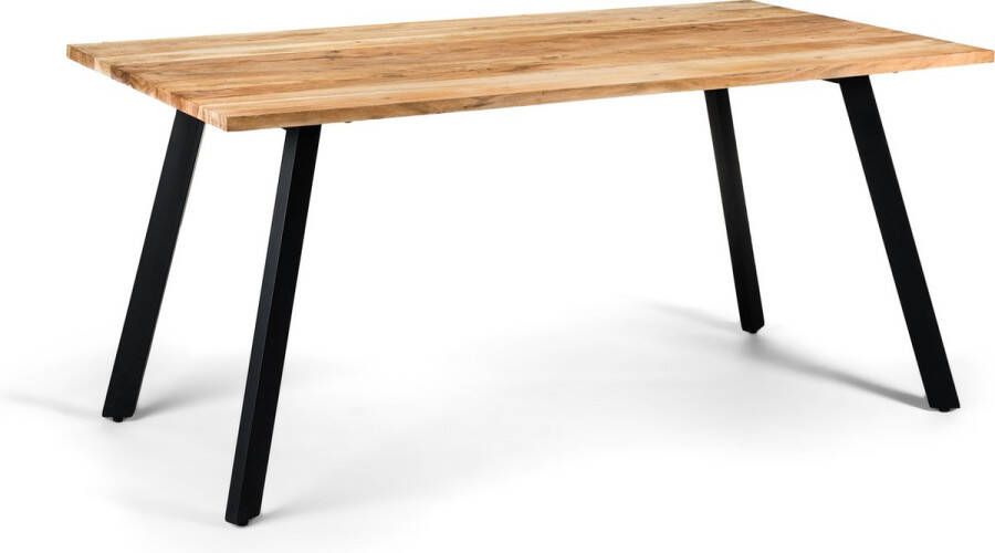 Giga Meubel Eetkamertafel Acaciahout Naturel 160x90cm Tafel Adriaan