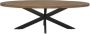 Sohome Ovale Eettafel Yannick Mango met staal 210 x 100cm Hout Ovaal - Thumbnail 1