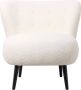 Giga Meubel Fauteuil Beige Bouclé Stof 74x77x71cm fauteuil Pieter - Thumbnail 1