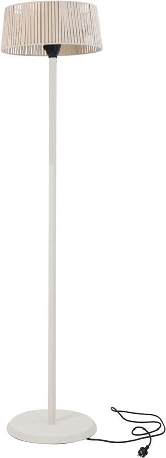 Giga Meubel Terrasverwarmer Elektrisch Beige Metaal 50x50x208cm