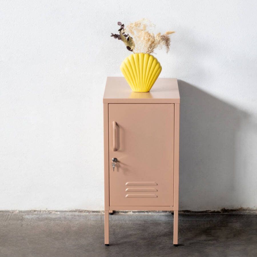 Giga Meubel Nachtkastje Locker Roze 1 Deur 35x46x72cm Kast Pip