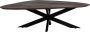 Giga Meubel Salontafel Mangohout Kiezelvorm Bruin Tafel Owen - Thumbnail 1