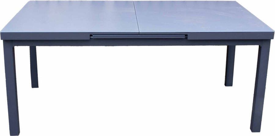 Giga Meubel Tuintafel Brody Aluminium Uitschuifbaar Antraciet 180-240cm