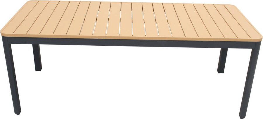 Giga Meubel Tuintafel 200cm Aluminium Onderstel Tafel Brent