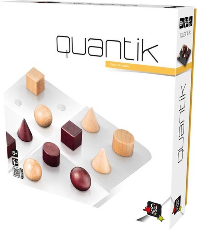 999 Games breinbreker Quantik Mini karton hout 17-delig (NL)