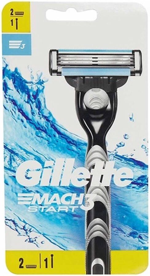 Gillete Gillette Mach3 Startscheermes + reservehoofd 1 stuk voor mannen