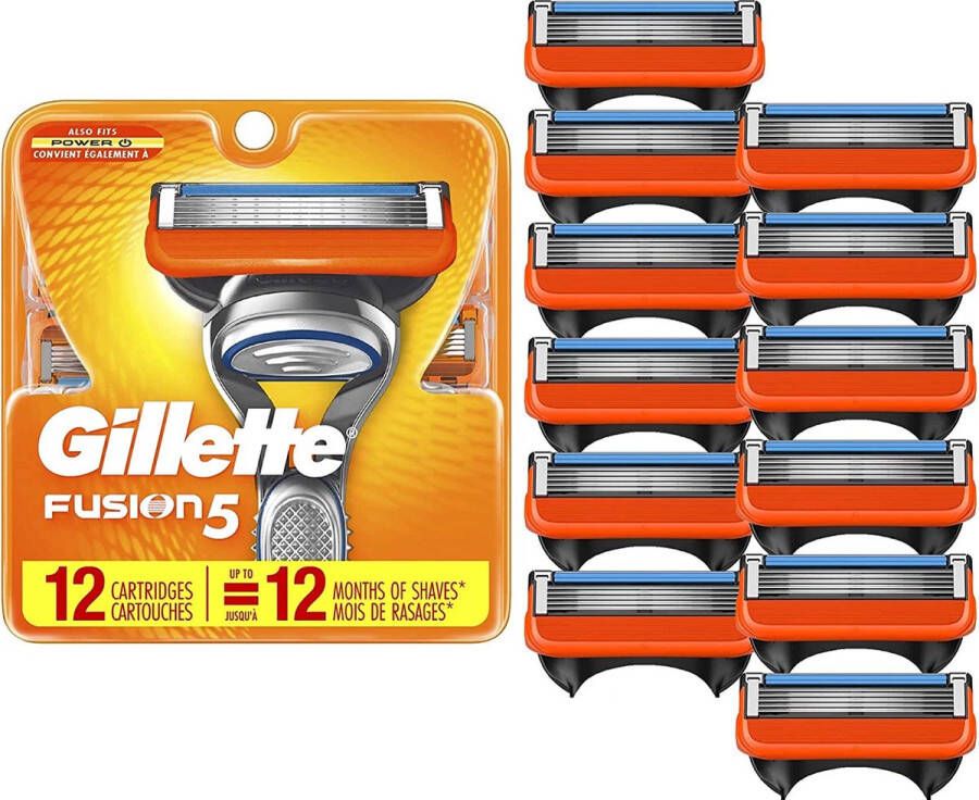 Gillette 12-PACK Fusion5 Scheermesjes