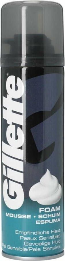 Gillette 6x Gevoelige Huid Scheerschuim 200 ml