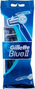 Gillette Blue II 5 stuks Wegwerpscheermesjes