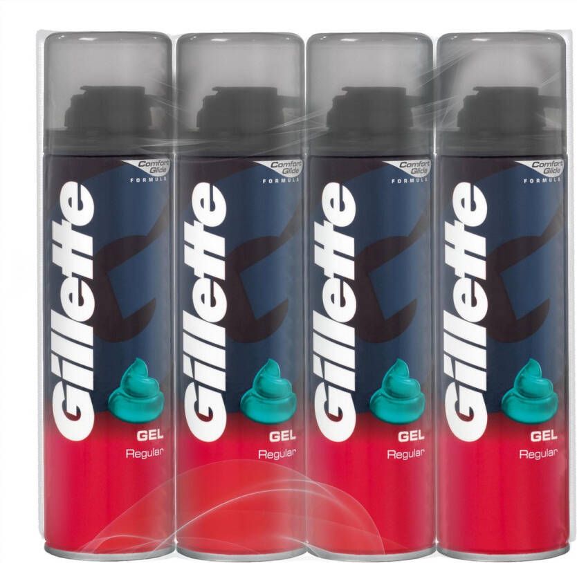 Gillette Classic Regular 4x200ml Scheergel