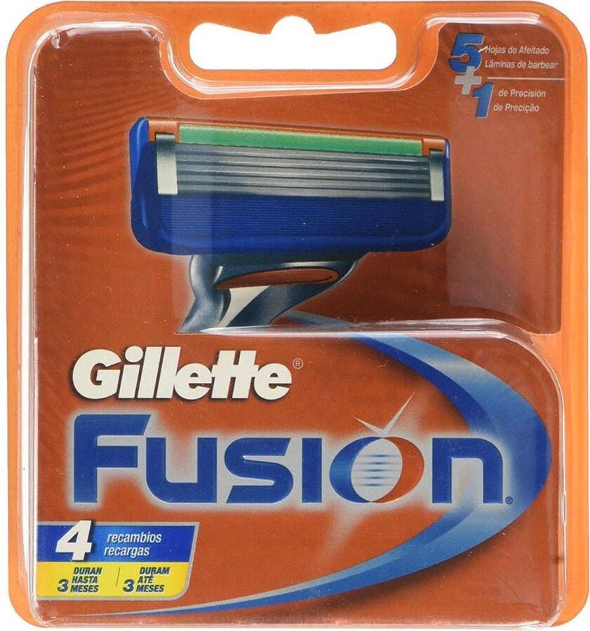 Gillette Fusion 4 stuks Scheermesjes