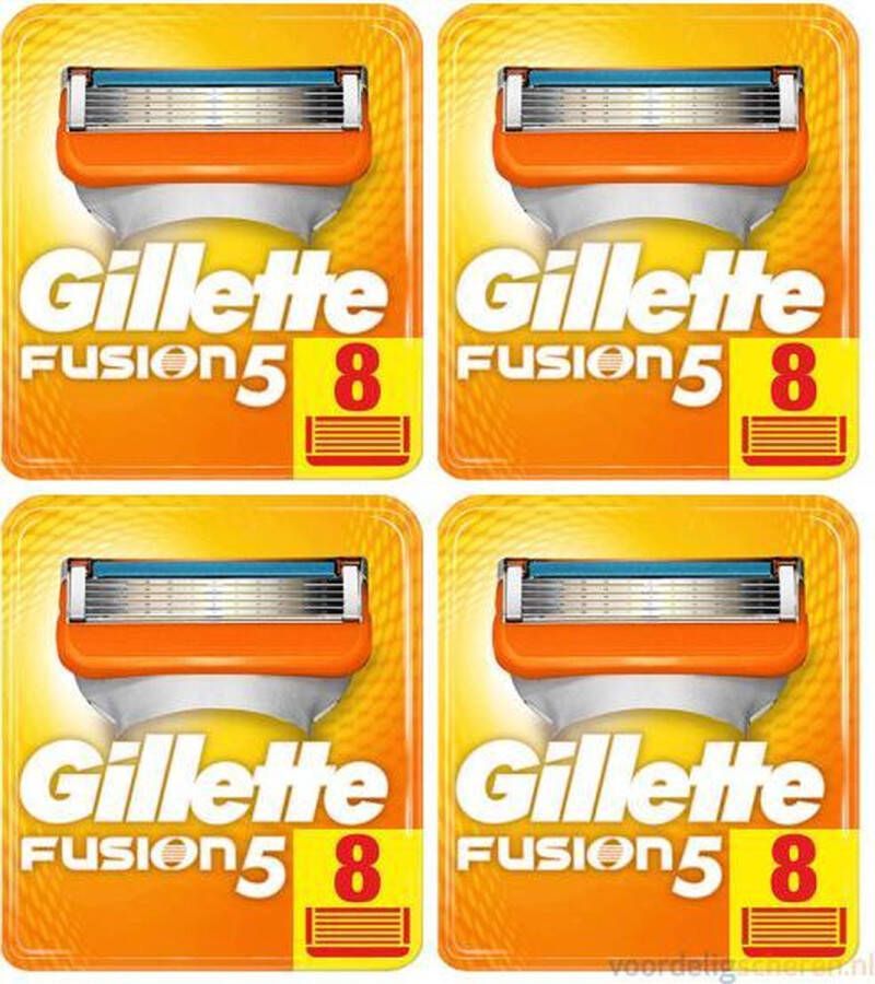Gillette FUSION 4X8 =32 STUKS