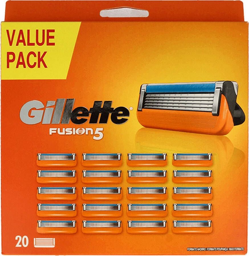 Gillette Fusion 5 20 stuks Scheermesjes