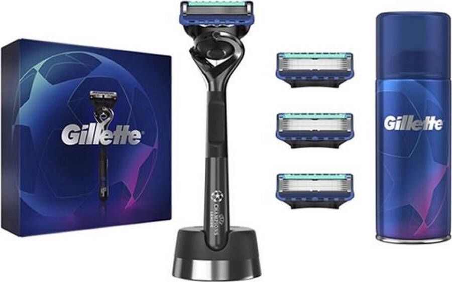 Gillette Fusion 5 Champions League Edition Set 4 Pieces 2020