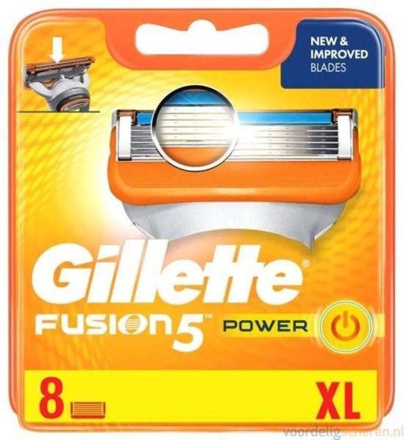 Gillette Fusion 5 Power 8 scheermesjes