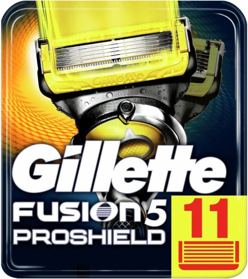 Gillette Fusion 5 Proshield Scheermesjes Mannen 11 Stuks
